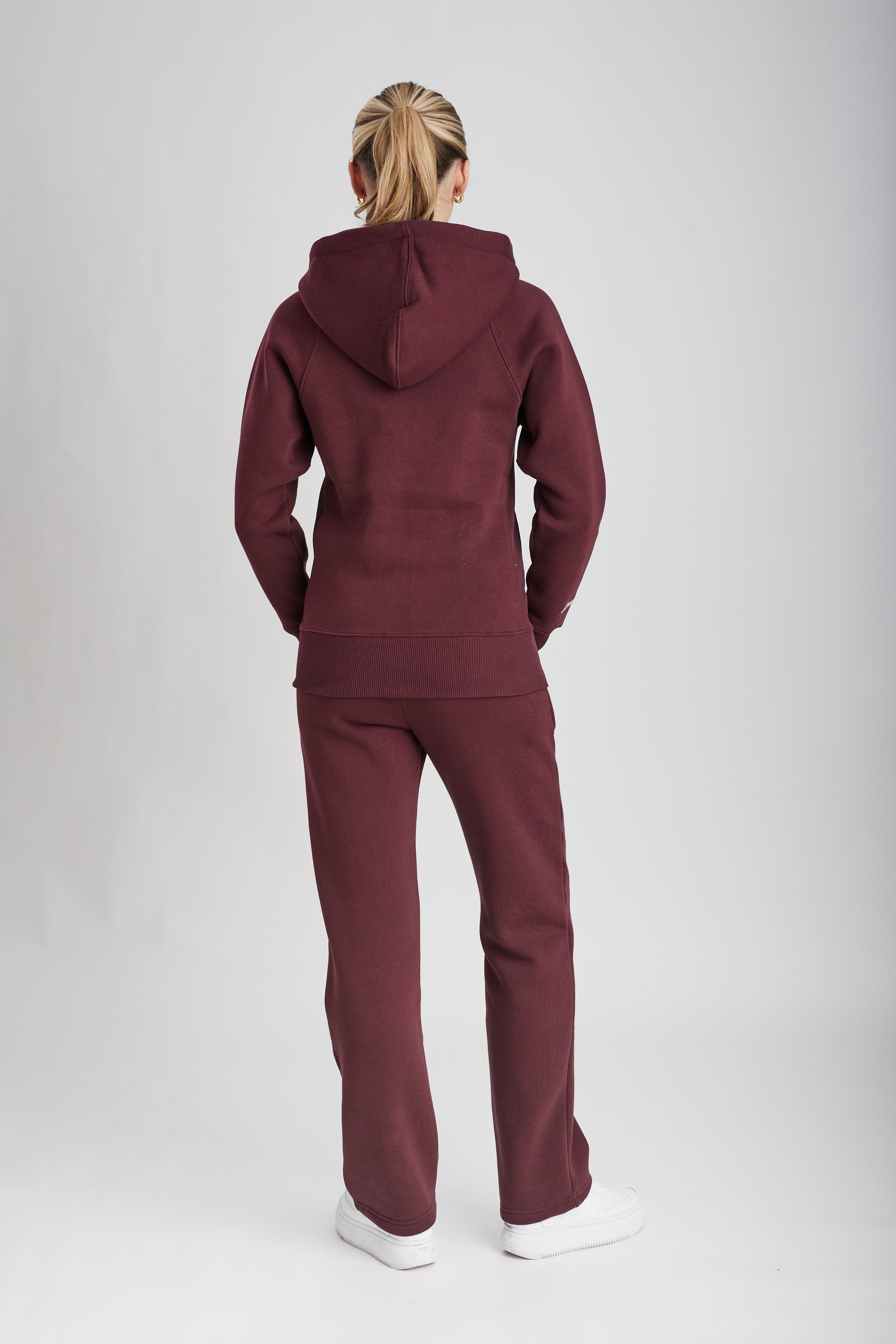 Hoodzip Unisex Original Bordeaux burgundy