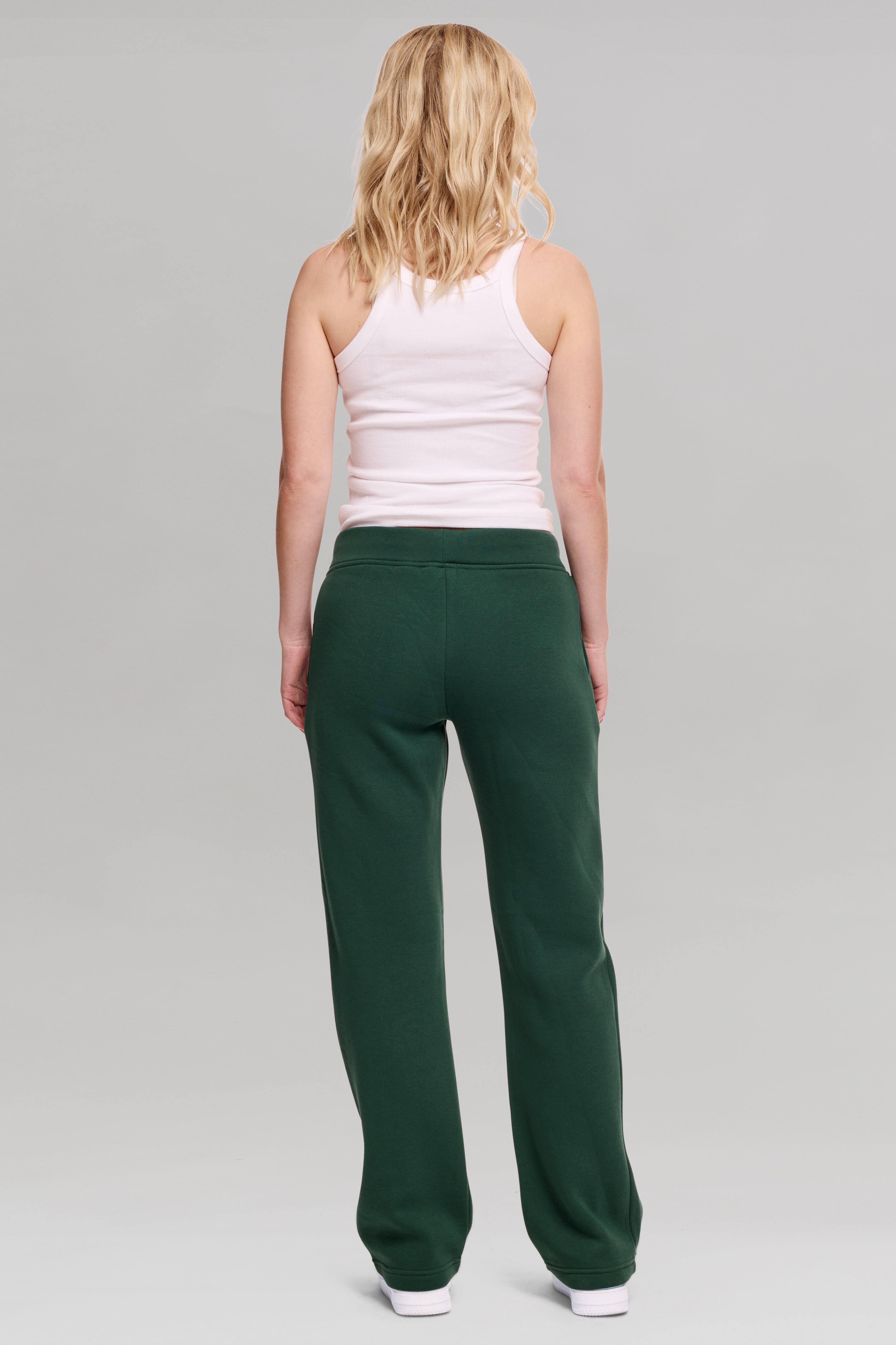 Sweatpant Girl Straight leg Varsity Green